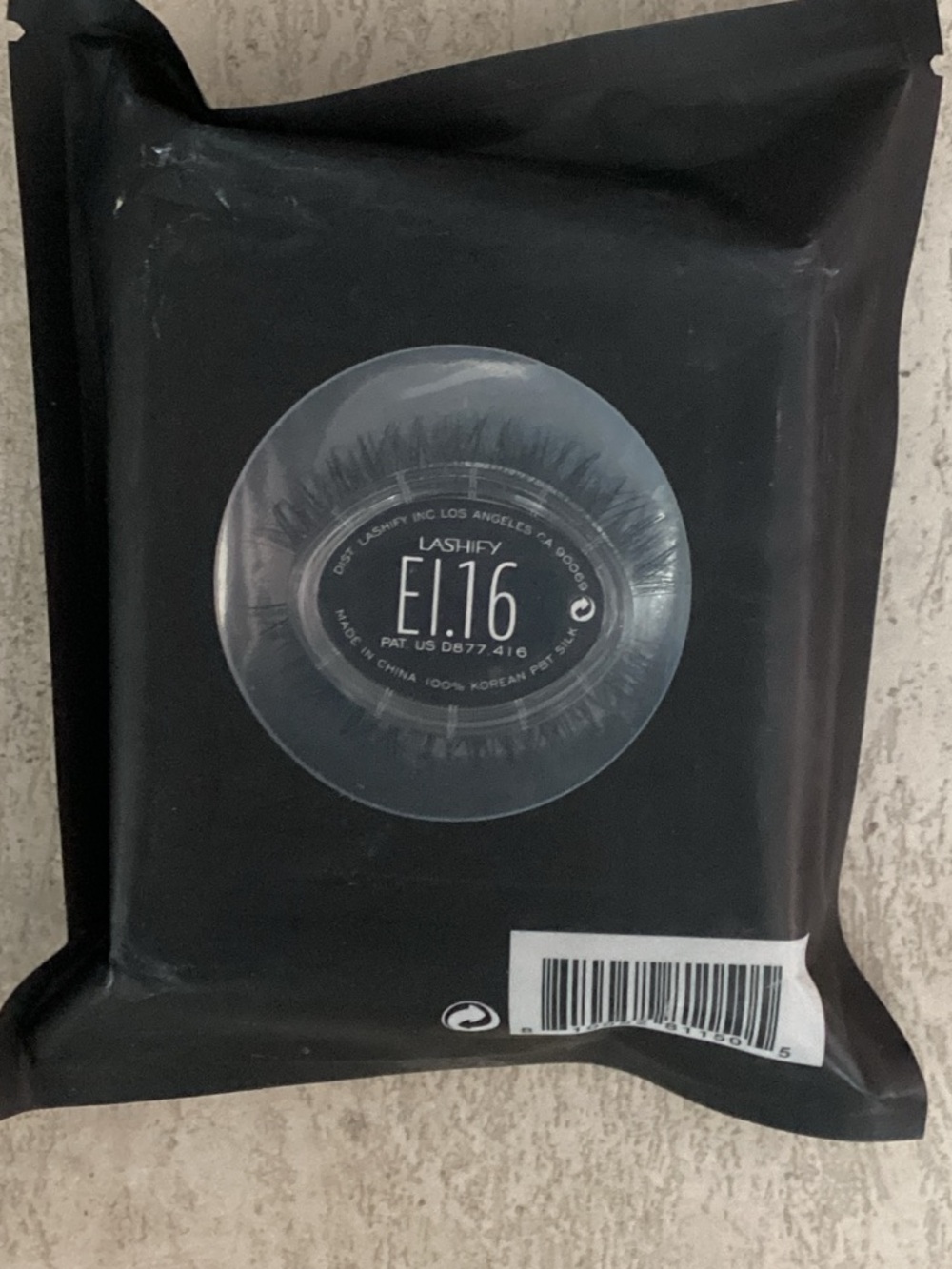 LASHIFY E1.16 False Lashes - Black